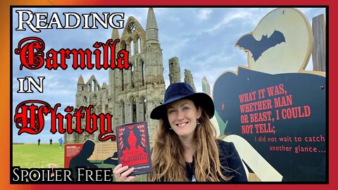 CARMILLA IN WHITBY ~ Gothic reading vlog + bookshop signing ~ reading the book that inspired Dracula