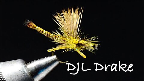DJL Drake - Extended Body Green Drake Fly Tying Instructions - Tied by Charlie Craven