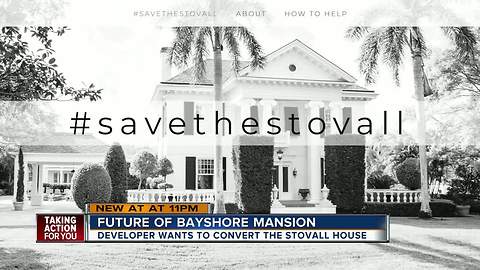 Fight over future of historic Stovall mansion on Bayshore heats up as new site plans are filed