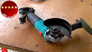 Angle Grinder 125mm - Total 900w Variable - Unboxing and First Test