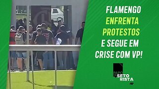 FLAMENGO é ALVO DE PROTESTOS e VIVE CRISE; Palmeiras CORRE RISCO contra o Bernô? | PAPO DE SETORISTA