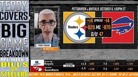 NFL Week 5 Picks, Predictions & Odds | Buffalo Bills vs Pittsburgh Steelers Betting Preview
