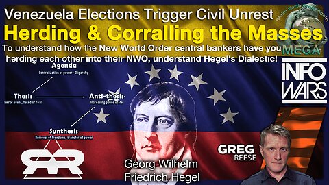 "DON'T LET IT HAPPEN, IT DEPENDS ON YOU" ~George Orwell | Venezuela (S)Elections Trigger Civil Unrest | HERDING & CORRALLING THE MASSES | Understand how the NWO globalists have YOU herding yourself & each other into THEIR TRAP