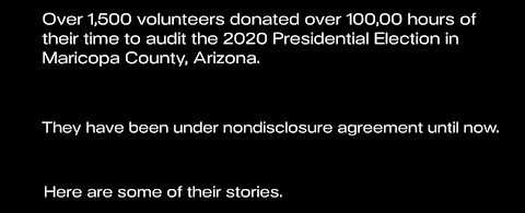 AZ Audit Volunteers Reveal Findings - DISTURBING Elections Irregularities Discovered