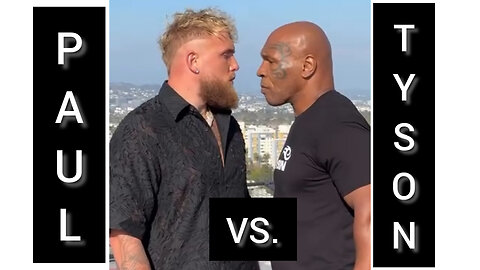 Jake Paul & Mike Tyson gave their first unofficial face off