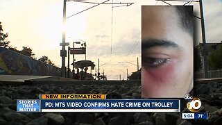 Police say MTS video confirms hate crime on trolley
