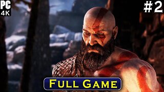 God Of War Playthrough Part 2 | Next Gen Graphics | (4k Ultra PC 60FPS) | No Commentary