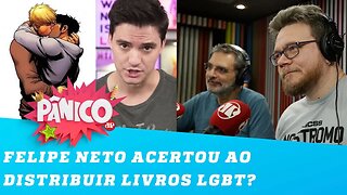 Felipe Neto acertou ao distribuir livros LGBT na Bienal? Dimenstein e Sadovski comentam