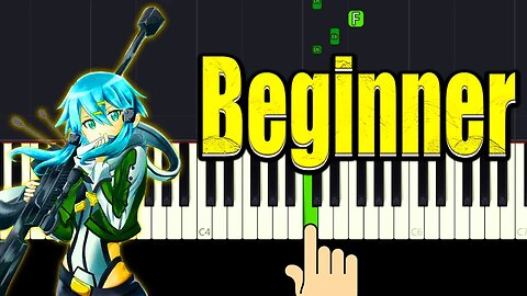 Ignite Sword Art Online 2 - Piano Tutorial even you can play! + Music Sheets