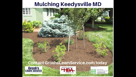 Landscaping Mulching Keedysville MD Bed Edging Washington County Maryland