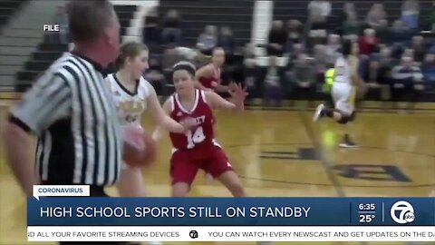 High school sports still on standby