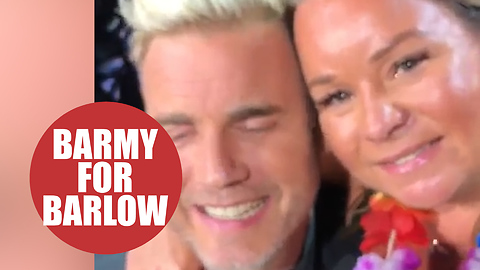 Gary Barlow picks female fan to join him on stage during gig