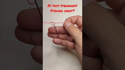 👉One of the STRONGEST fishing knot 💪👌😱