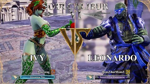 SoulCalibur VI — Amesang (Ivy) VS BomZ4urMomZ (Leonardo) | Xbox Series X Ranked