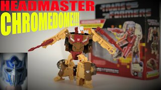 Transformers Headmaster - Chromedome Review