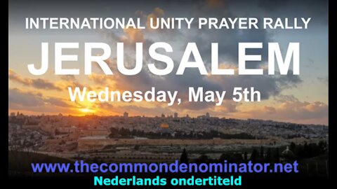 A powerful message from Jerusalem that everyone should see! (Nederlands ondertiteld)