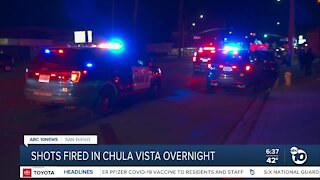 Shots fired outside Chula Vista motel