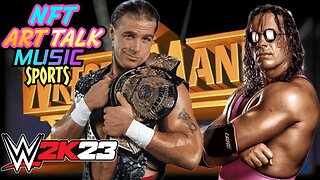 🎮🕹🤼🏼‍♂️ Shawn Michaels vs. Bret Hart | The Showdown of Legends: WWE 2K23
