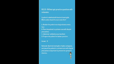 NCLEX-RN Professional standard quiz questions with rationals