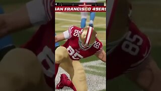 BROCK PURDY DIME TO GEORGE KITTLE #drw15 #madden23