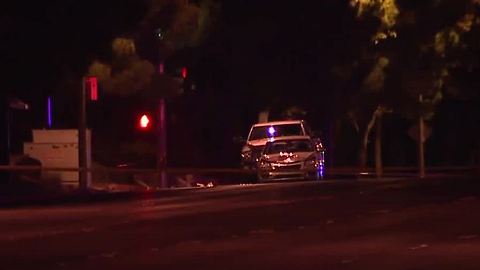 2 women hit by car while walking across Fort Apache Road