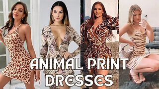 Animal Print Dresses: A Look That Never Goes Out of Style | 애니멀 프린트 드레스: 유행을 타지 않는 룩