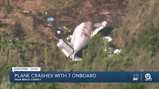 Witness describes rescue of plane crash victims at North Palm Beach County General Aviation Airport