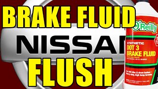 Brake Fluid Flush – Nissan Maxima 2009-2014