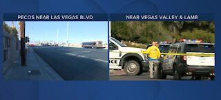 Las Vegas-area police investigate 2 homicide scenes on Sunday