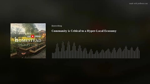Community is Critical to a Hyper-Local Economy