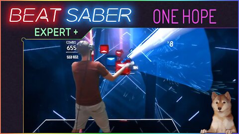 Hi Rumble! - AverageDog plays Beat Saber - ONE HOPE - Expert Plus