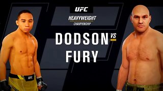 EA Sports UFC 4 Gameplay Tyson Fury vs John Dodson