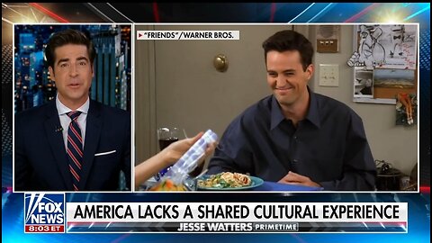 The Friends Phenomenon Doesn't Exist In American Culture Anymore: Watters