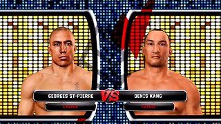 UFC Undisputed 3 Gameplay Denis Kang vs Georges St-Pierre (Pride)