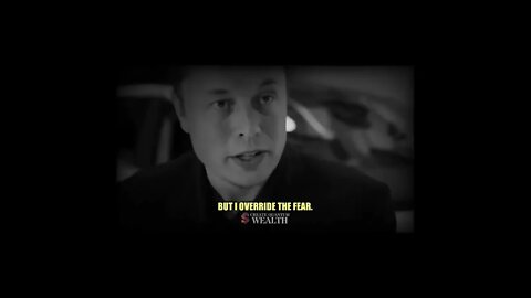 "I FEEL FEAR QUITE STRONGLY." - Billionaire Elon Musk (Richest Man on Earth) | #shorts