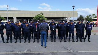 SOUTH AFRICA - Cape Town - GABS Bus Unit (Video) (xvx)