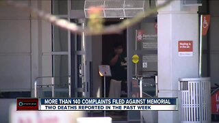 More than 140 complaints filed against memorial hospital from 2017 to 2019