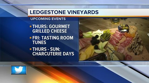 Upcoming events at a local vineyard