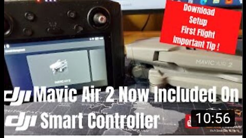 DJI Mavic Air 2 Now Included On DJI Smart Controller !
