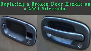 Replacing a Broken Door Handle on a 1999 to 2007 Silverado, Sierra, Yukon, or Tahoe.
