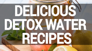 Delicious detox water recipes