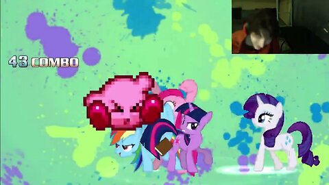 My Little Pony Characters (Twilight Sparkle, Rainbow Dash, And Rarity) VS Kirby In An Epic Battle