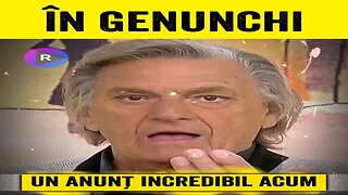 🔴 UN ANUNȚ INCREDIBIL ACUM