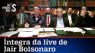 Íntegra da live de Jair Bolsonaro de 02/07/20