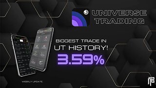 Massive 3.59% Mega Trade! New Website Updates & More | Universe Trading