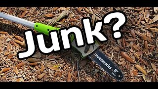 Is This Junk?!? An Honest Review of the Greenworks 40v 2ah Pole Saw