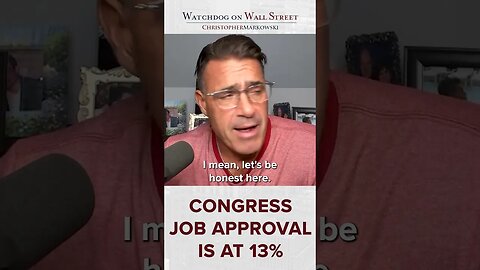 Congress Job Approval Is at 13%