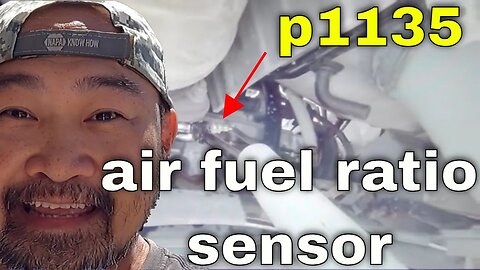 P1135 air fuel ratio sensor Toyota Highlander Camry Sienna √ Fix it Angel