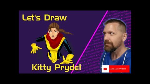 Let's Draw Kitty Pryde!