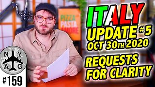 Another Week of Confusion - What's Happening In Italy - October 30th 2020